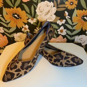 Rothy's The Point - Metallic Cat Size 12